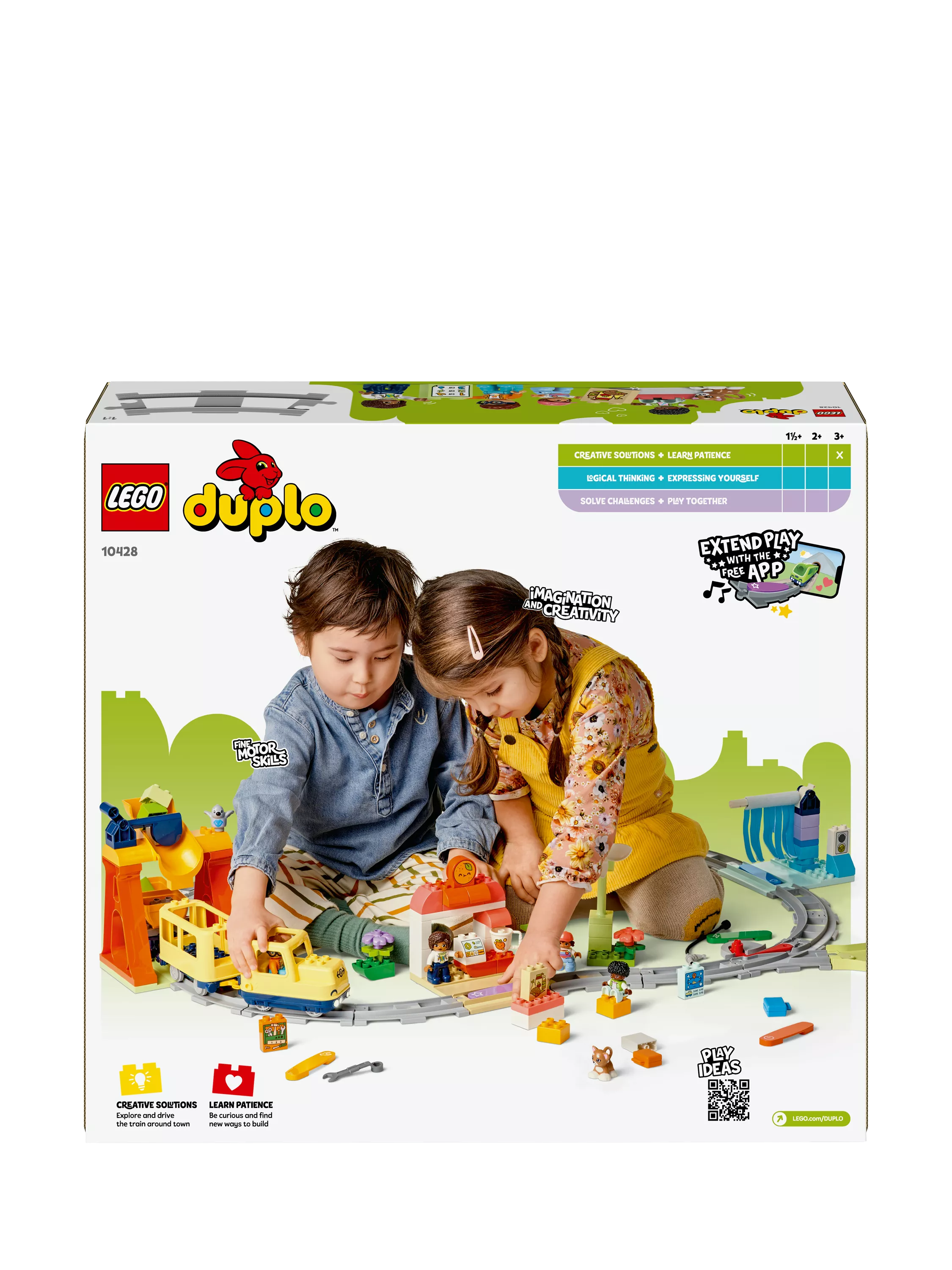 LEGO DUPLO Big Interactive Community toy train set, UK version