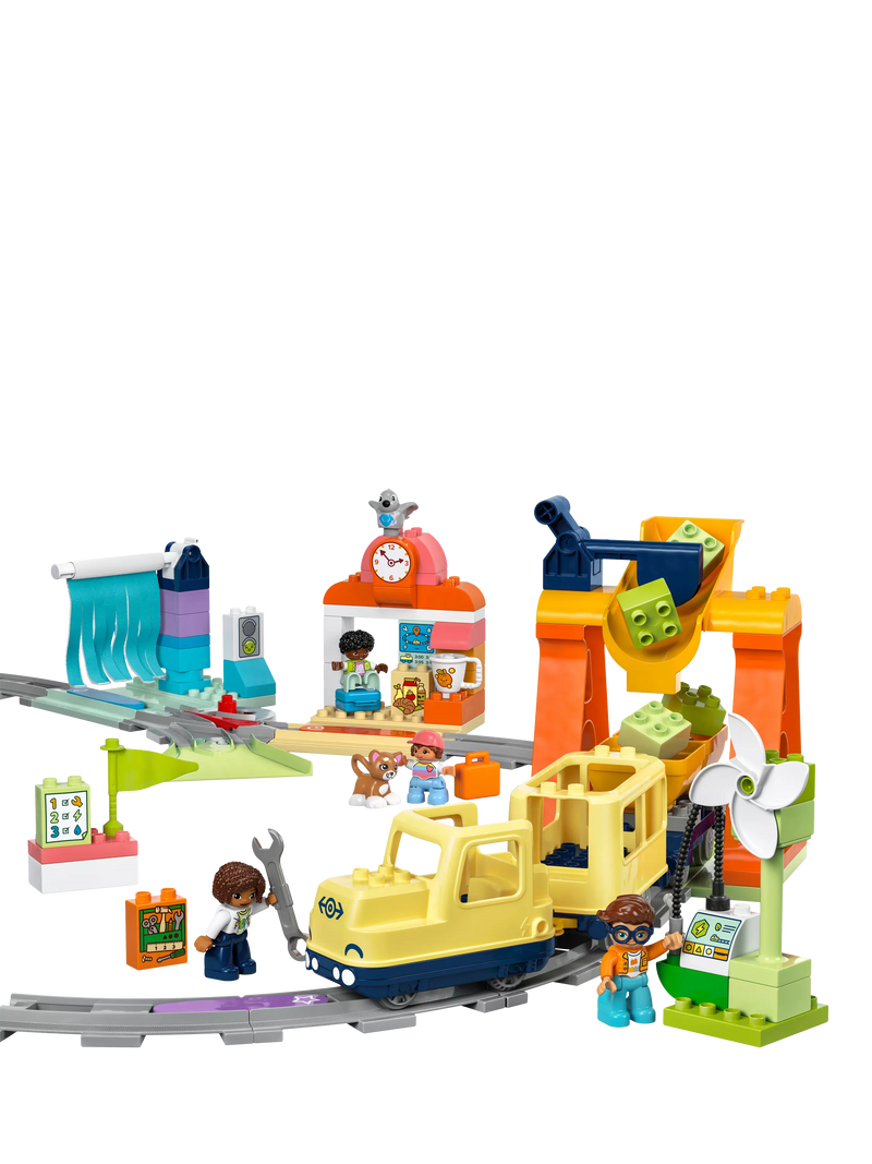 LEGO DUPLO Big Interactive Community toy train set, UK version