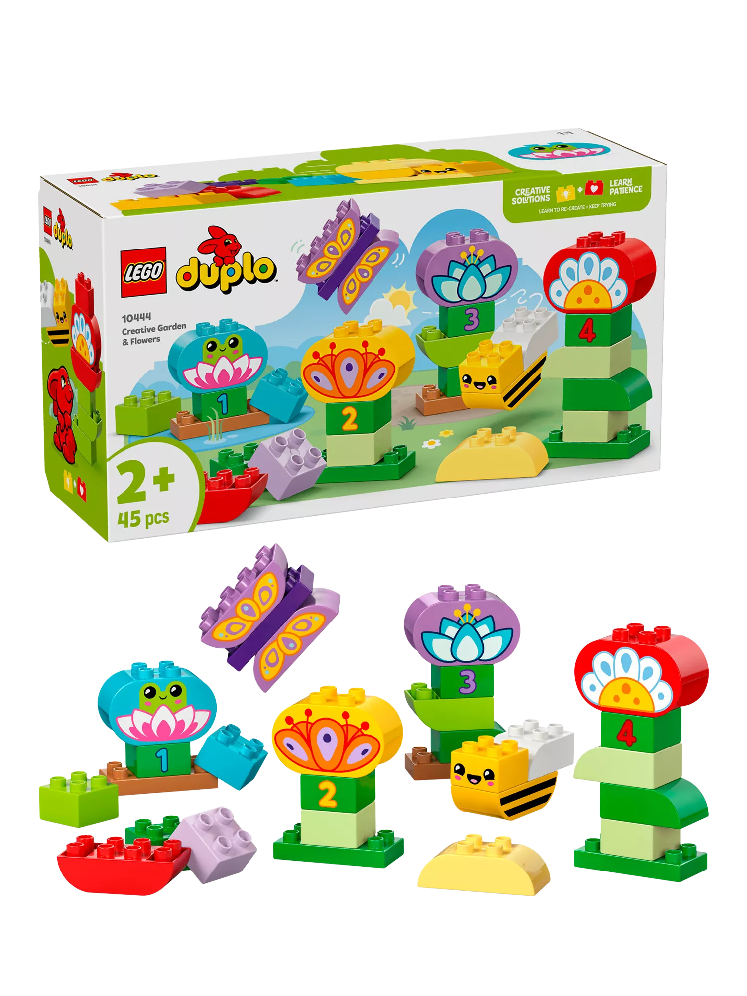 LEGO DUPLO Creative Garden & Flowers building set 45 pieces - British product