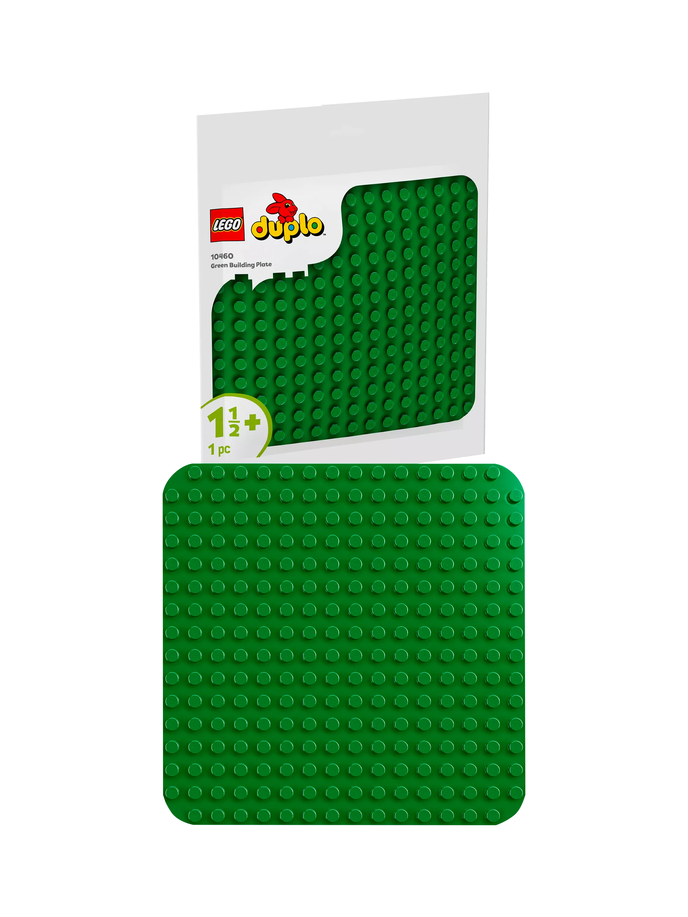 LEGO DUPLO green baseplate 25cm, imported from the UK
