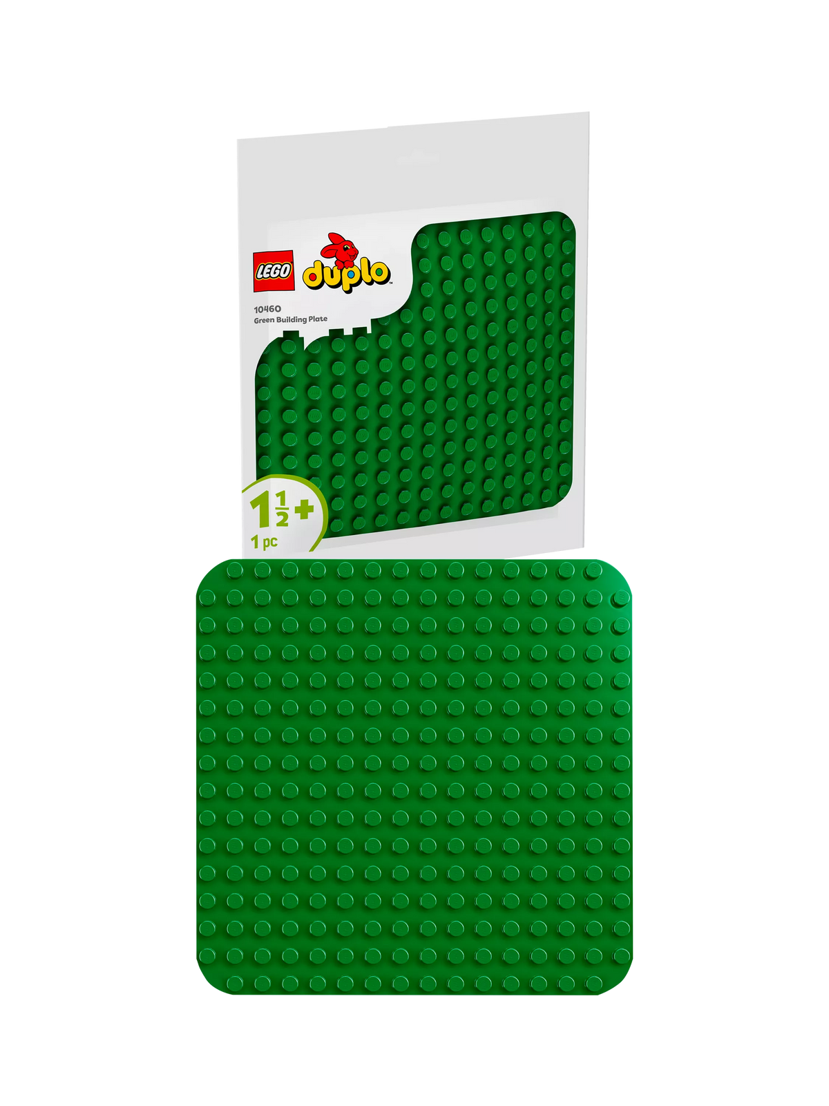 LEGO DUPLO green baseplate 25cm, imported from the UK