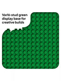 LEGO DUPLO green baseplate 25cm, imported from the UK