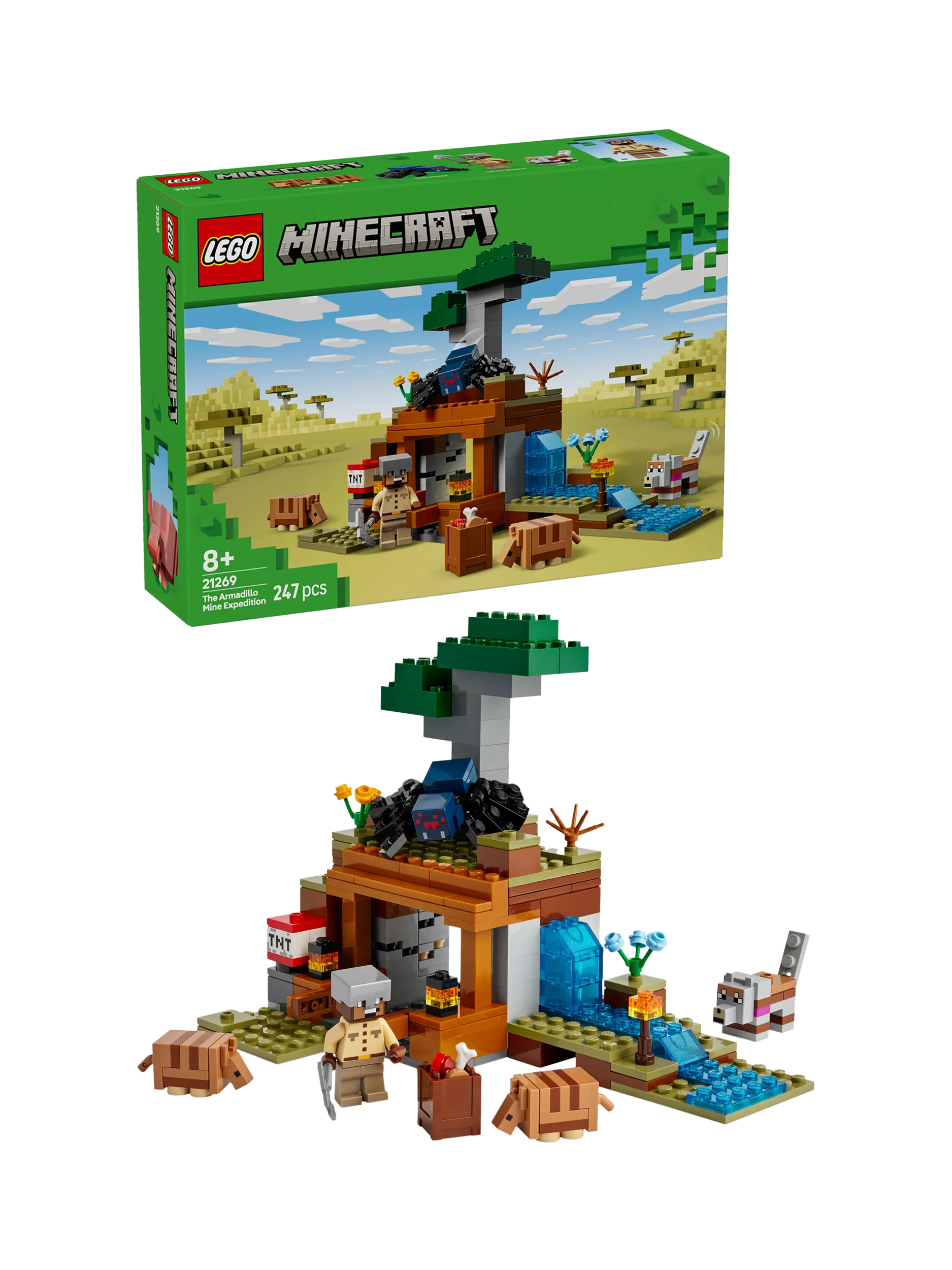 LEGO Minecraft The Armadillo Mine Expedition Toy Set 21269