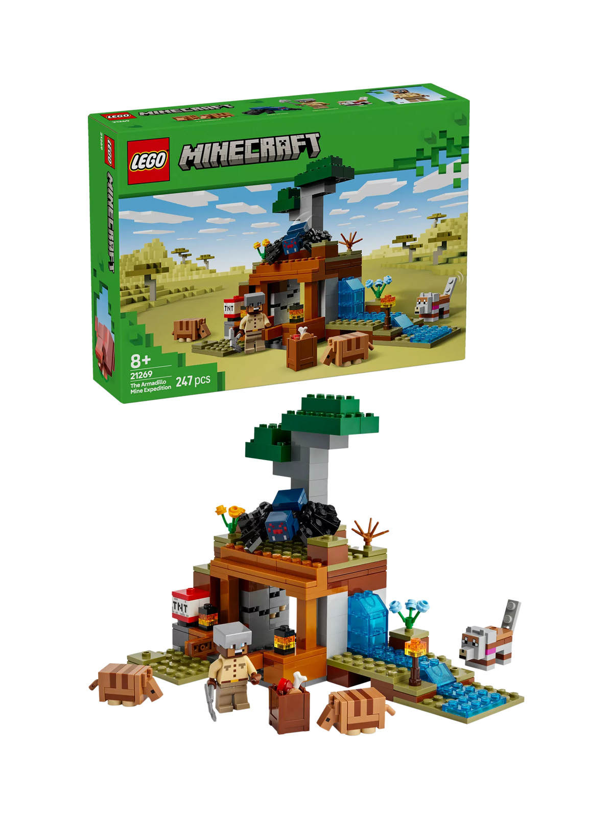 LEGO Minecraft The Armadillo Mine Expedition Toy Set 21269