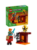 LEGO Minecraft The Nether Lava Battle building set, UK version