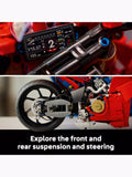 LEGO Ducati Panigale V4S motorcycle building set, UK version