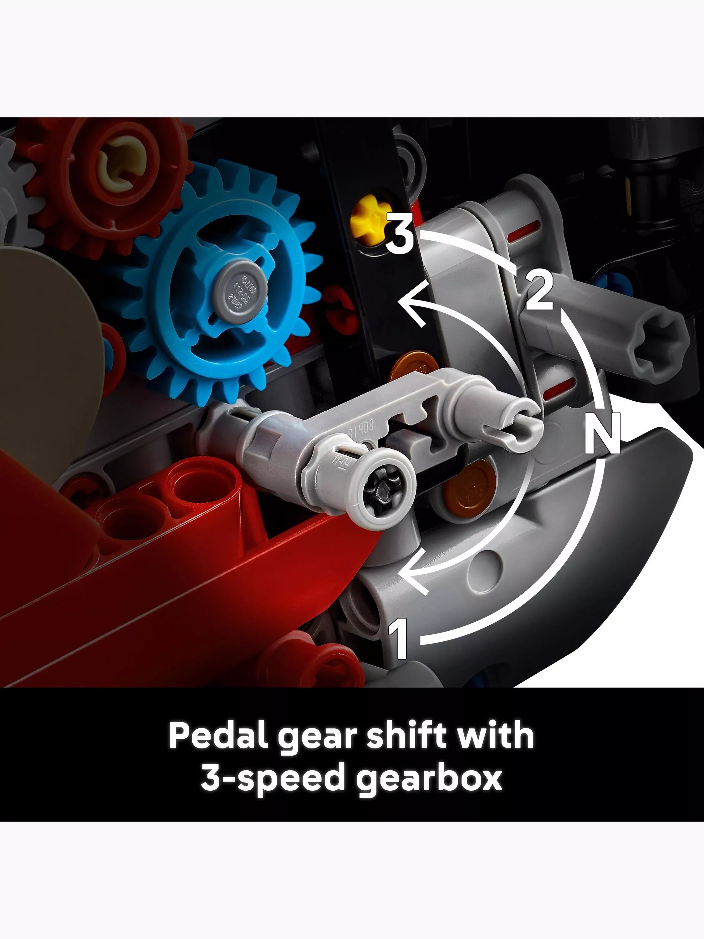 LEGO Ducati Panigale V4S motorcycle building set, UK version