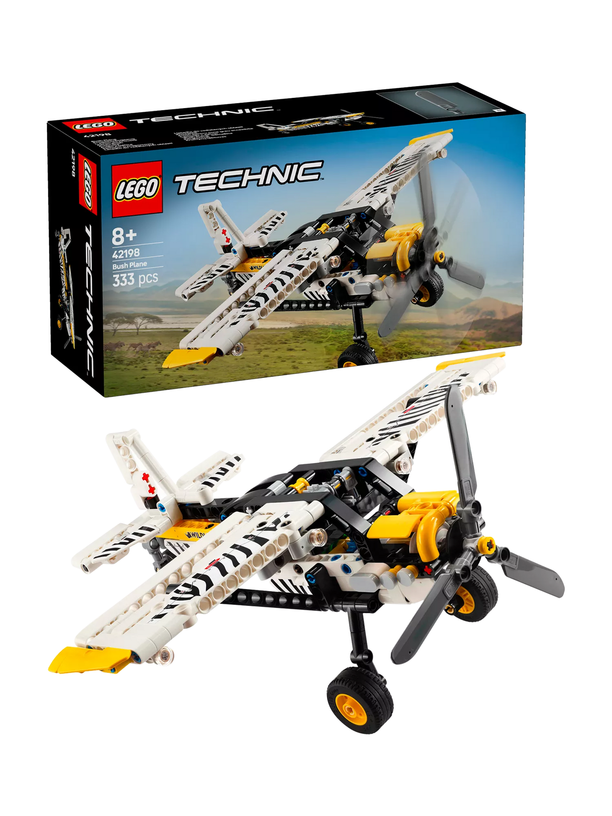 LEGO Technic Bush Plane building toy set, UK version