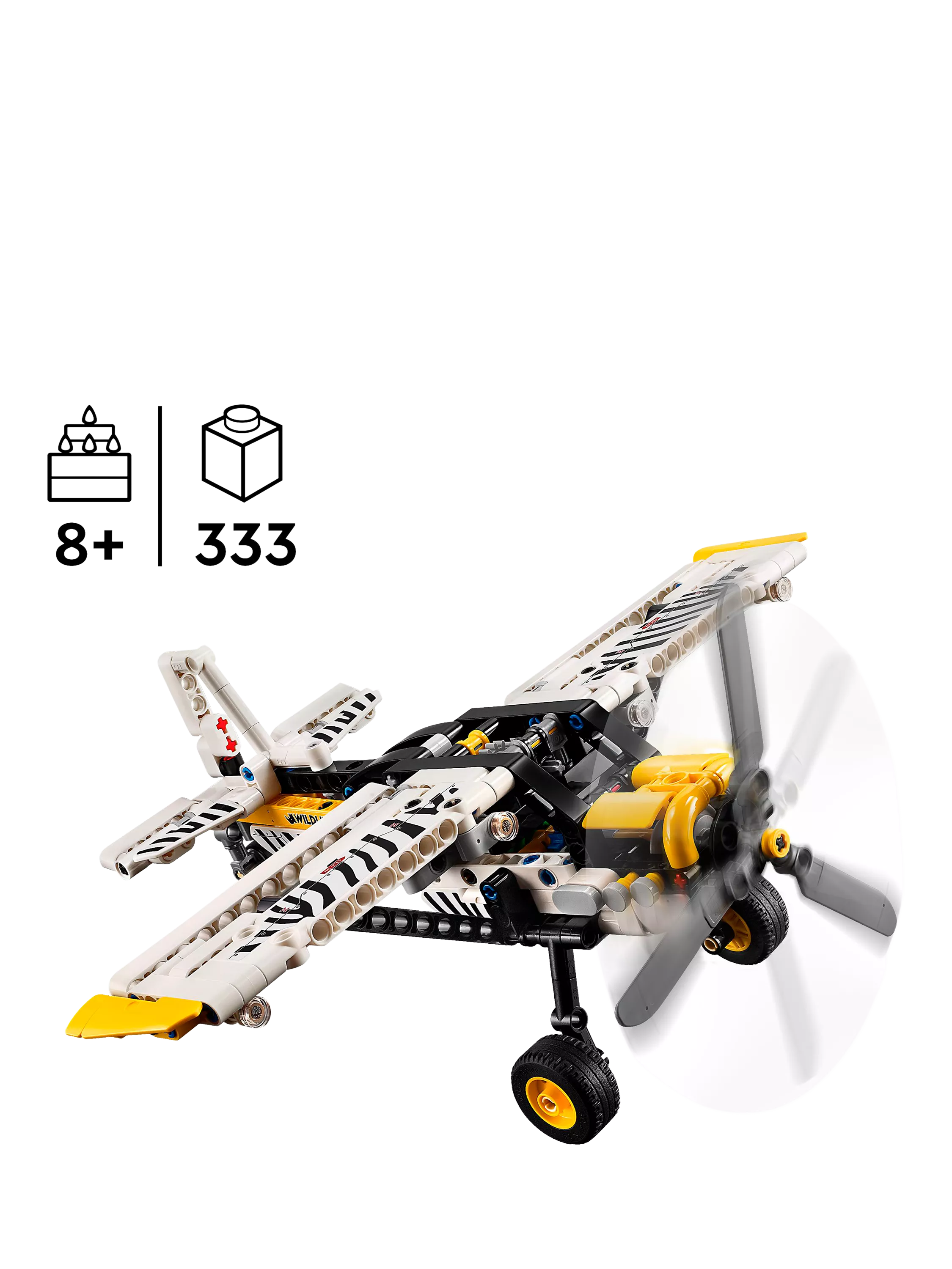 LEGO Technic Bush Plane building toy set, UK version