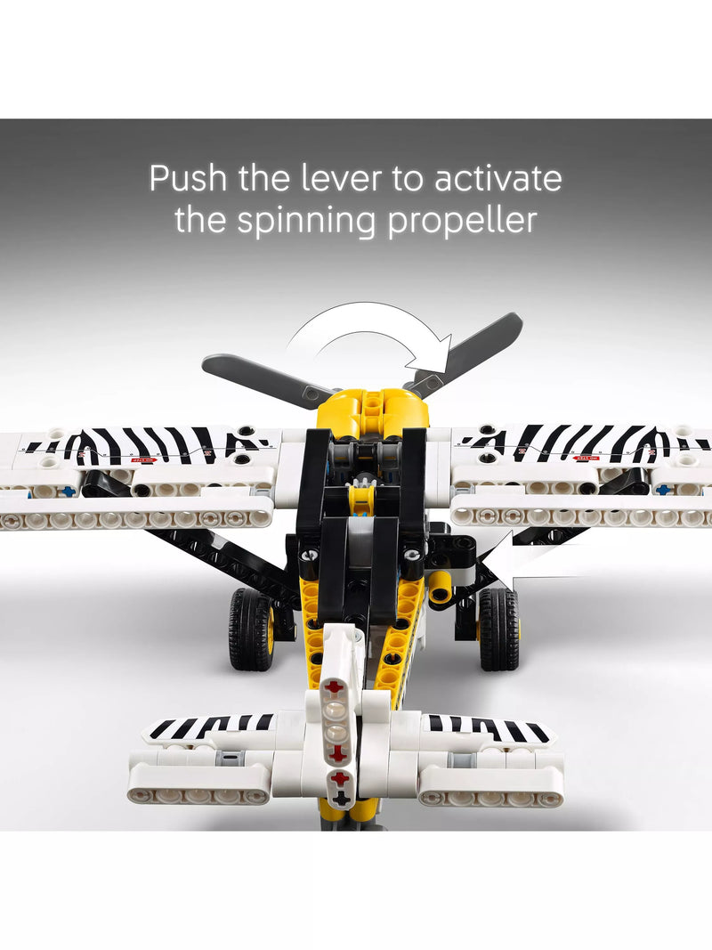 LEGO Technic Bush Plane building toy set, UK version