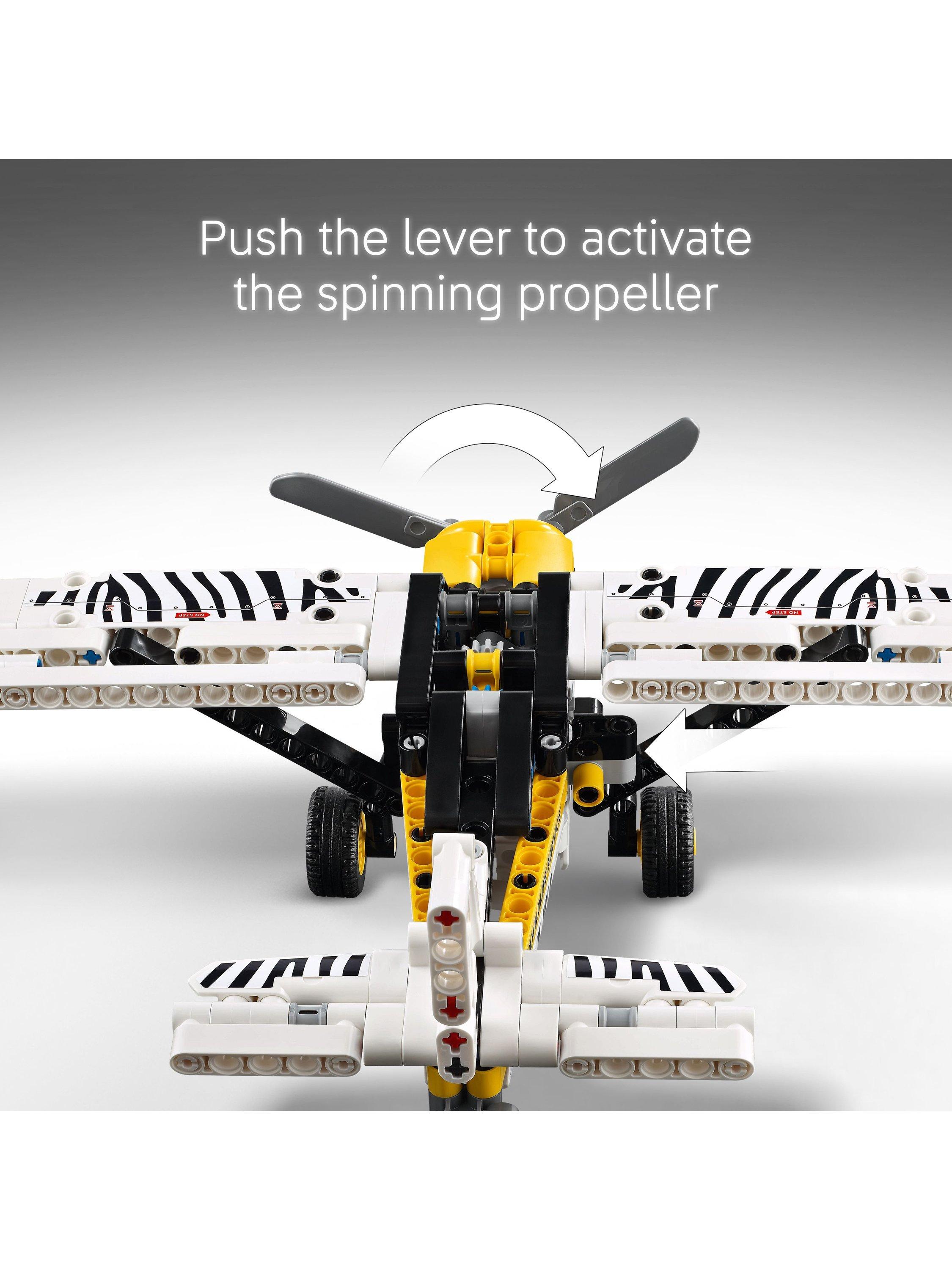 LEGO Technic Bush Plane building toy set, UK version