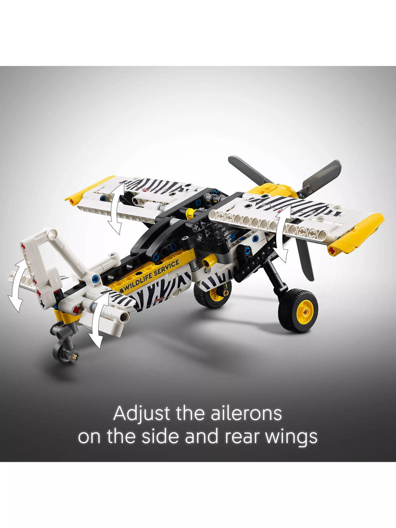 LEGO Technic Bush Plane building toy set, UK version