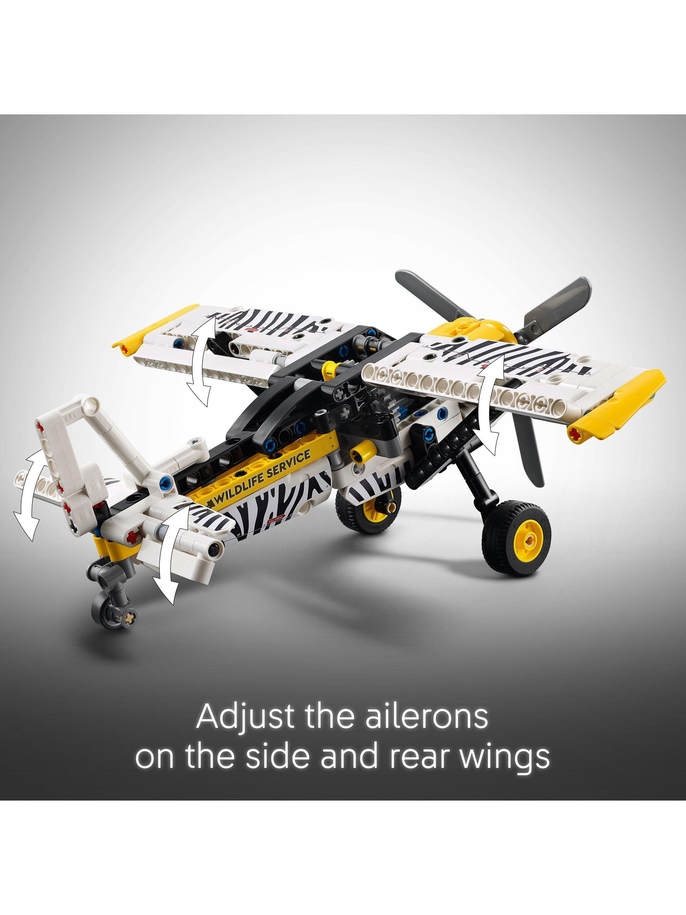 LEGO Technic Bush Plane building toy set, UK version