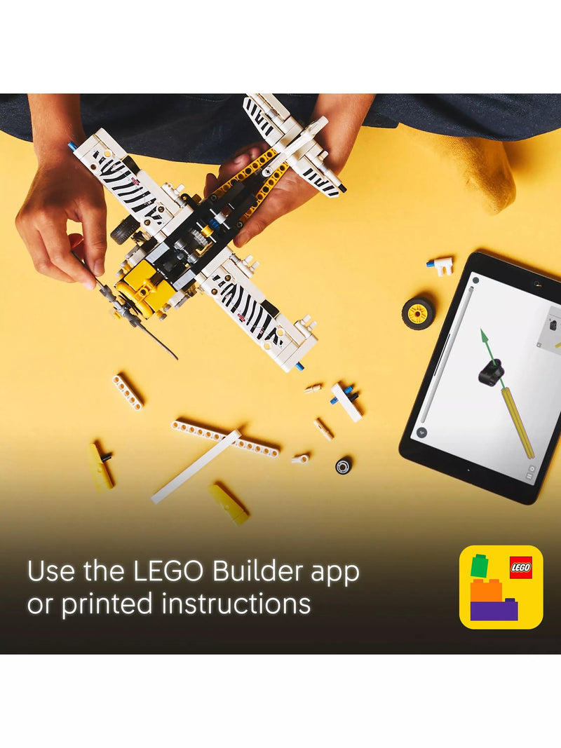 LEGO Technic Bush Plane building toy set, UK version