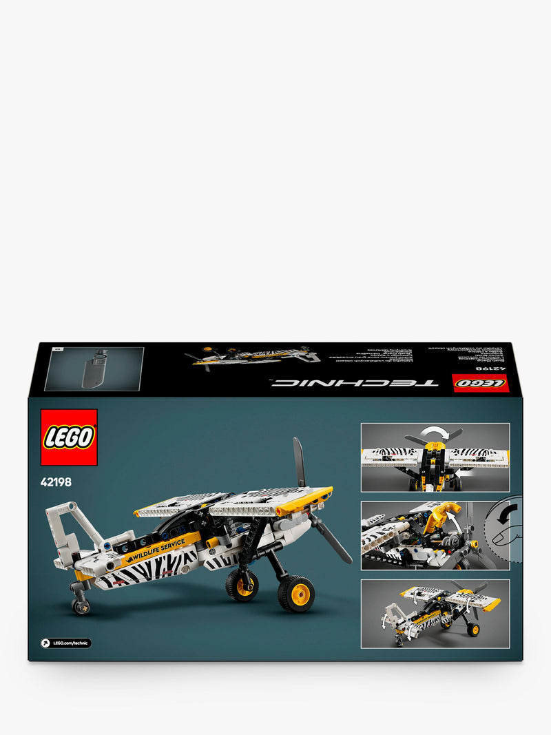LEGO Technic Bush Plane building toy set, UK version