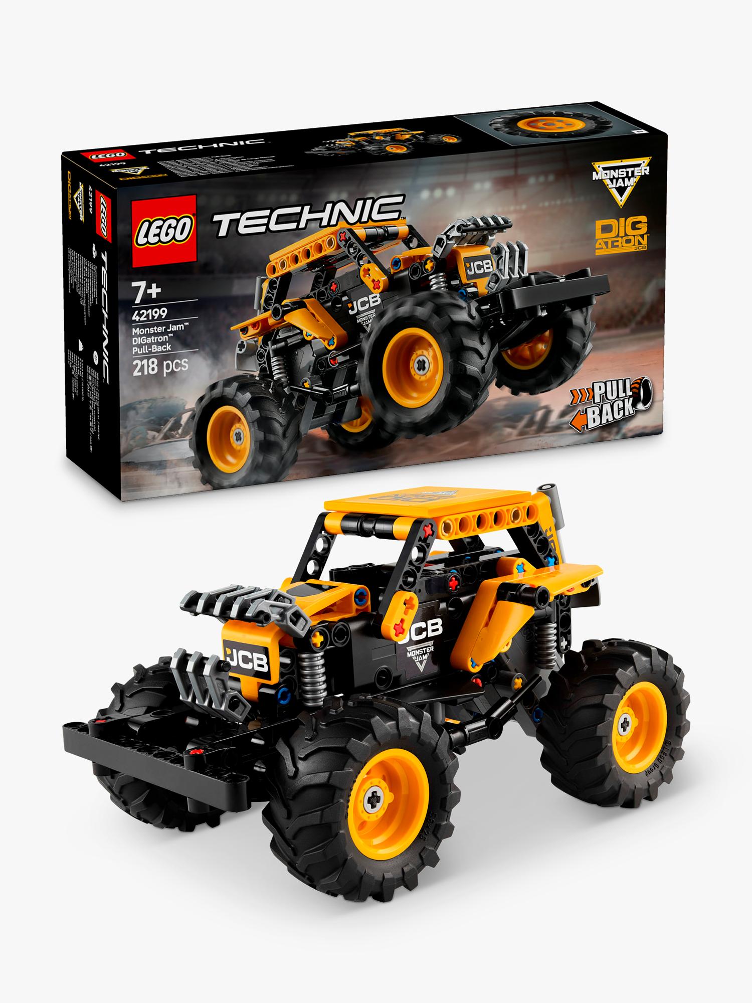 Lego Technic Monster Jam DIGatron pull-back monster truck toy, UK version