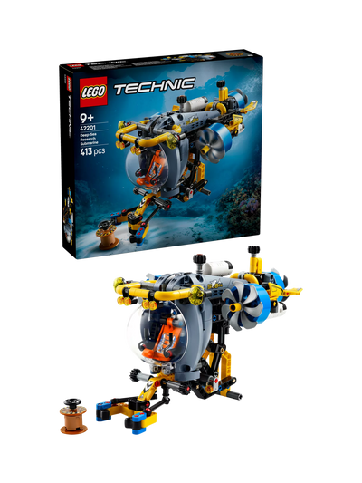 John Lewis LEGO Technic Tiefsee-Forschungs-U-Boot Bauspielzeug 42201 - Online bei McGrocer kaufen