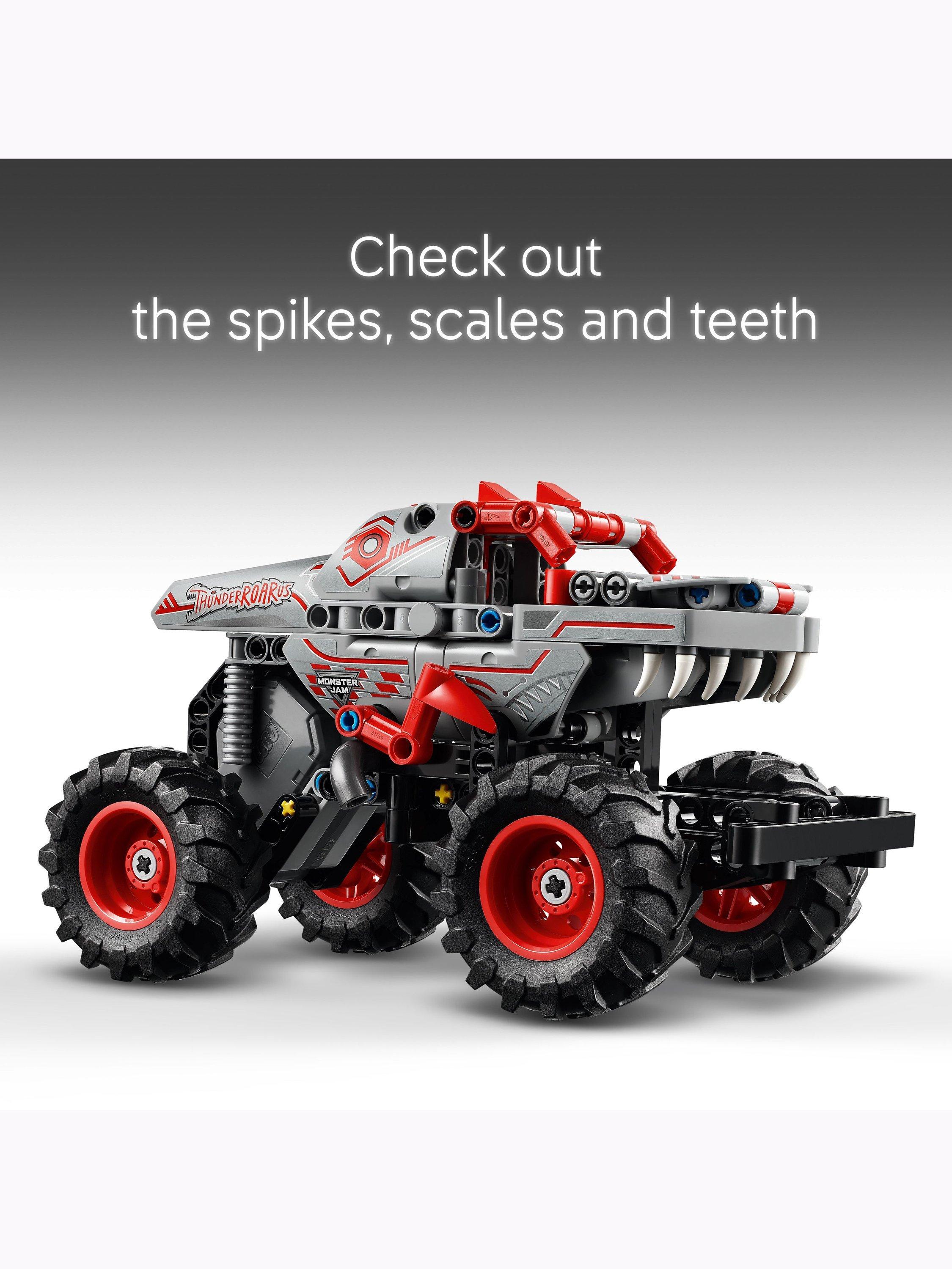 Lego Technic Monster Jam ThunderROARus pull-back truck toy, UK version