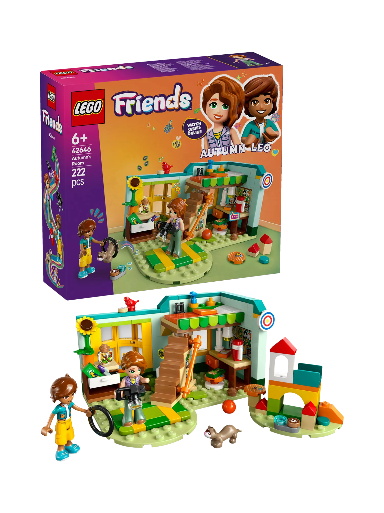 LEGO Friends Autumn's Room nature playset, UK version