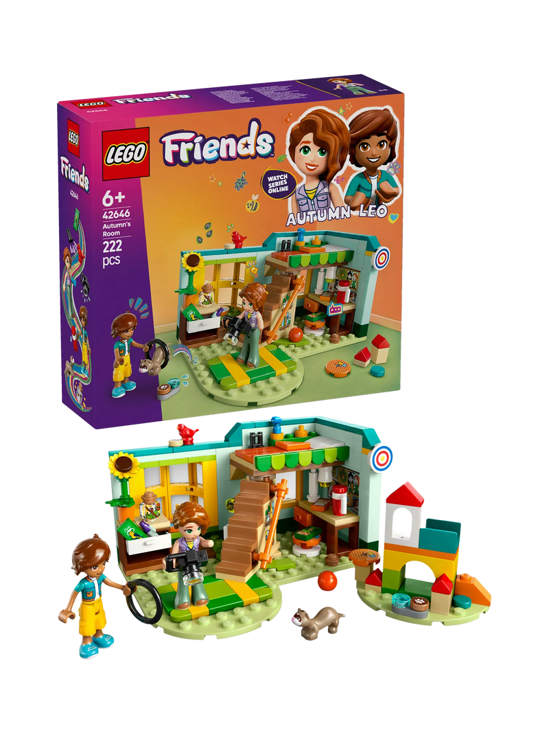LEGO Friends Autumn's Room nature playset, UK version