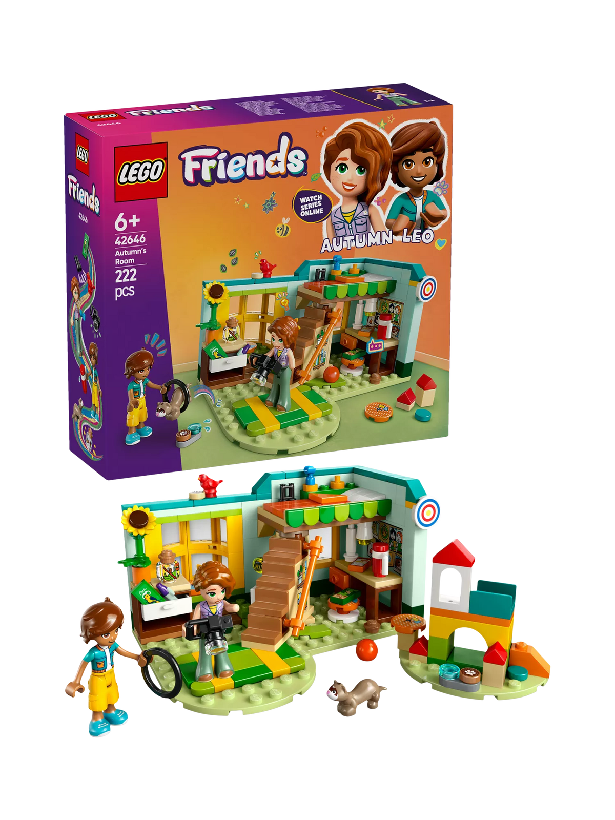 LEGO Friends Autumn's Room nature playset, UK version