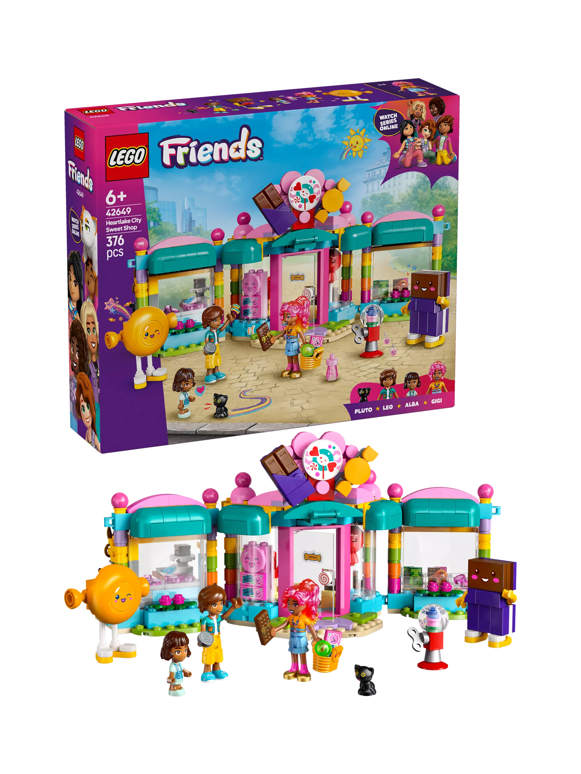 Lego Friends Heartlake City Sweet Shop building toy set, UK version