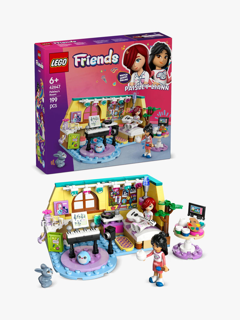 LEGO Friends Paisley's Room playset, UK version