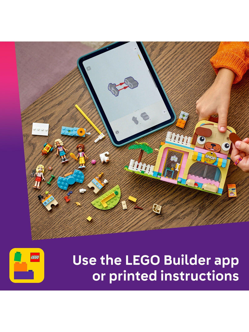 LEGO Friends Pet Accessories Shop building set, UK version