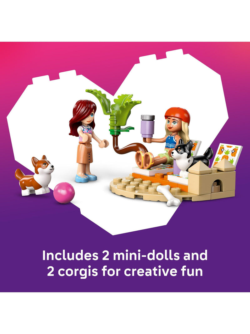 LEGO Friends Surfing Dogs Adventure Building Kit Box, UK version