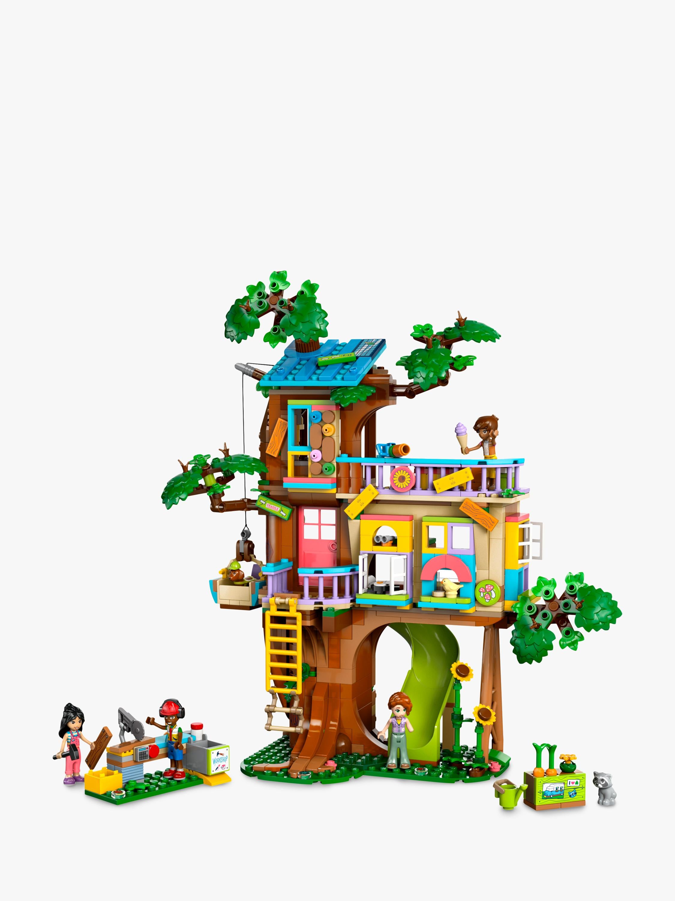 LEGO Friends Friendship Tree House Hangout 701-piece construction set for age 8+, imported from the UK