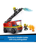 LEGO City Fire Engine with Ladder firefighter toy, UK version