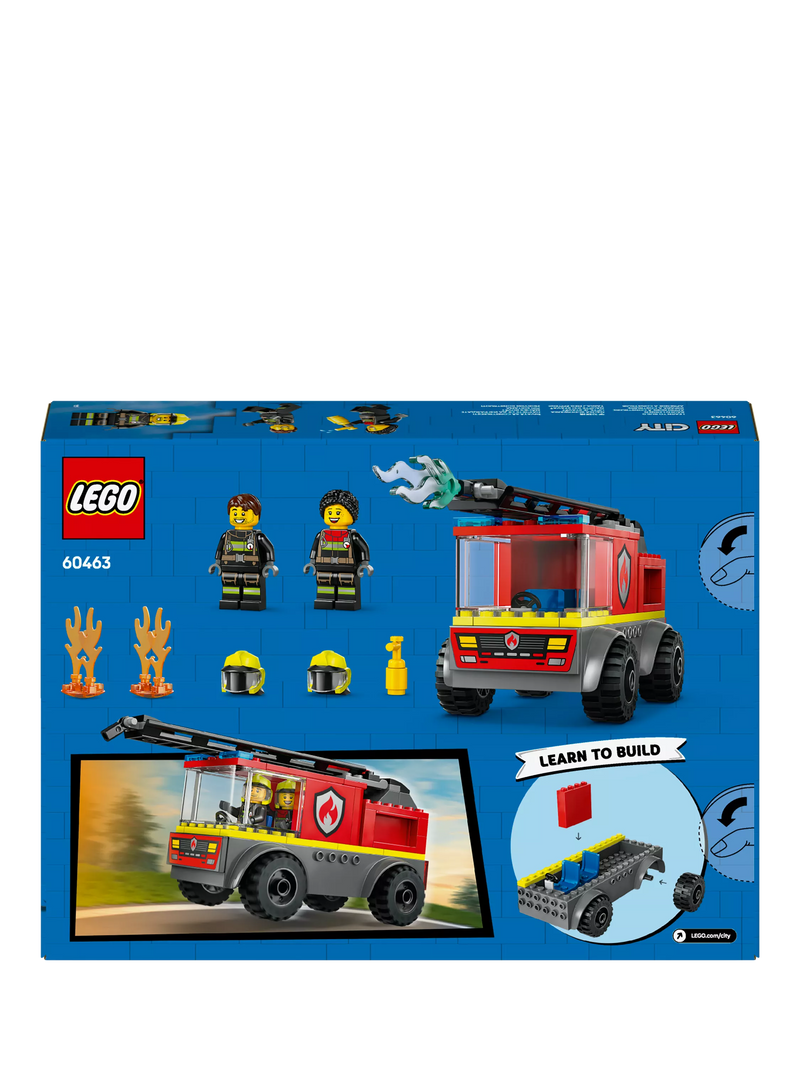 LEGO City Fire Engine with Ladder firefighter toy, UK version