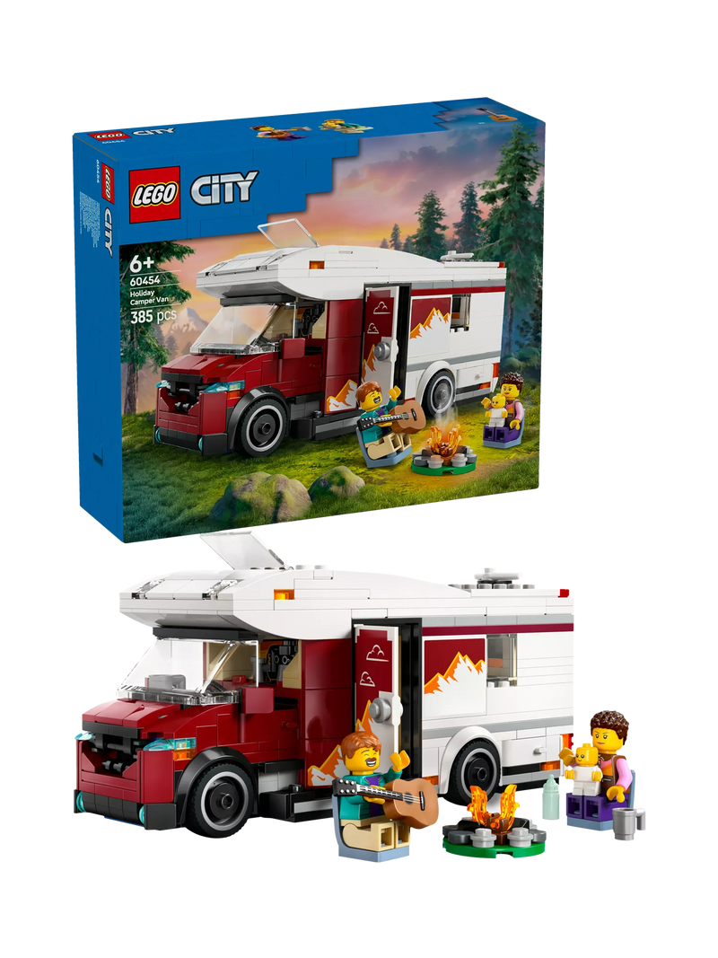 LEGO City Holiday Camper Van construction set 385 pieces, UK version
