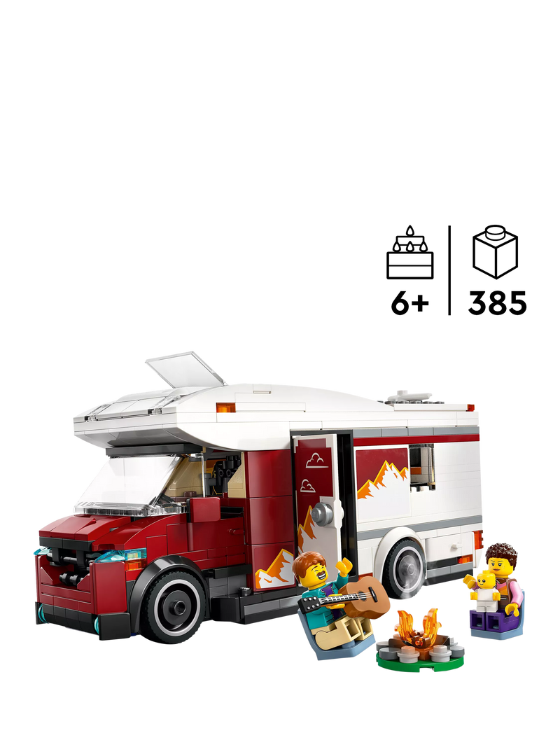 LEGO City Holiday Camper Van construction set 385 pieces, UK version