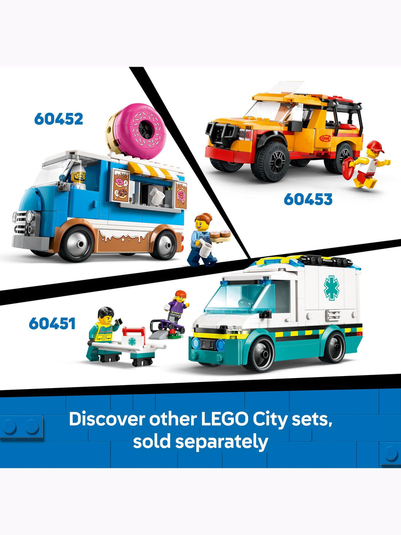 LEGO City Holiday Camper Van construction set 385 pieces, UK version