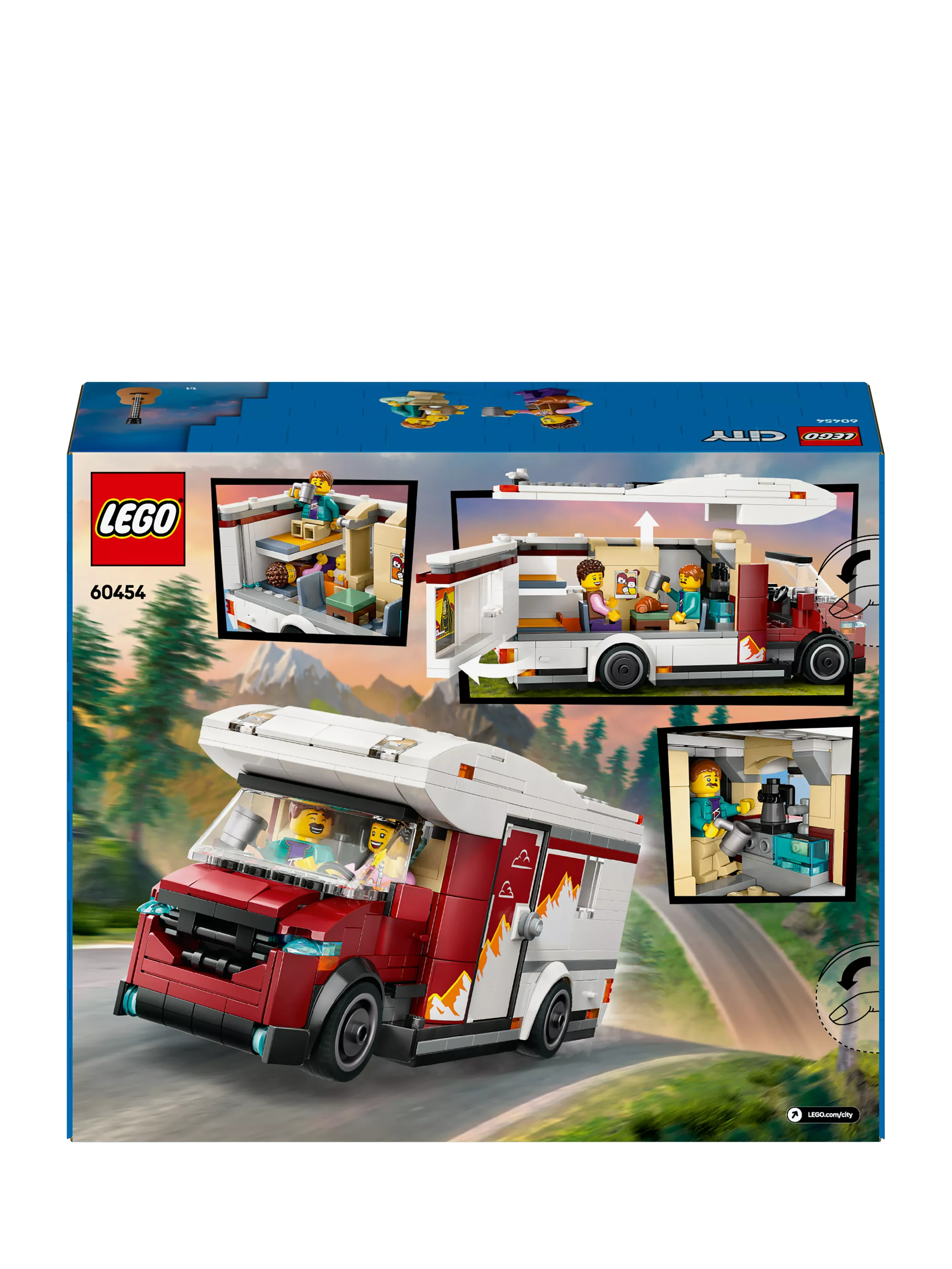 LEGO City Holiday Camper Van construction set 385 pieces, UK version