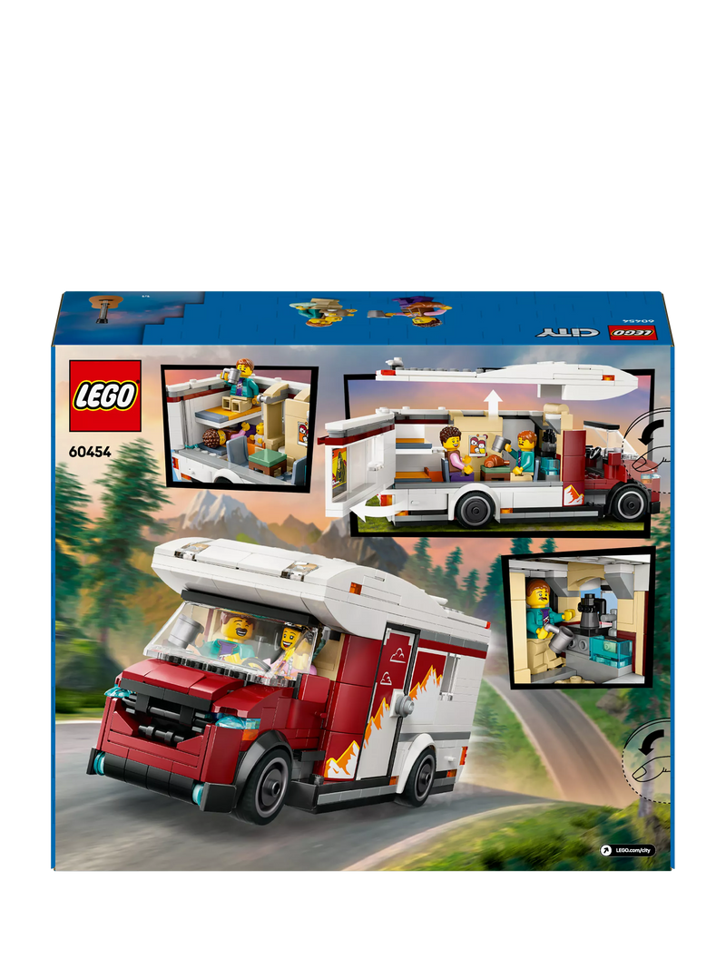 LEGO City Holiday Camper Van construction set 385 pieces, UK version