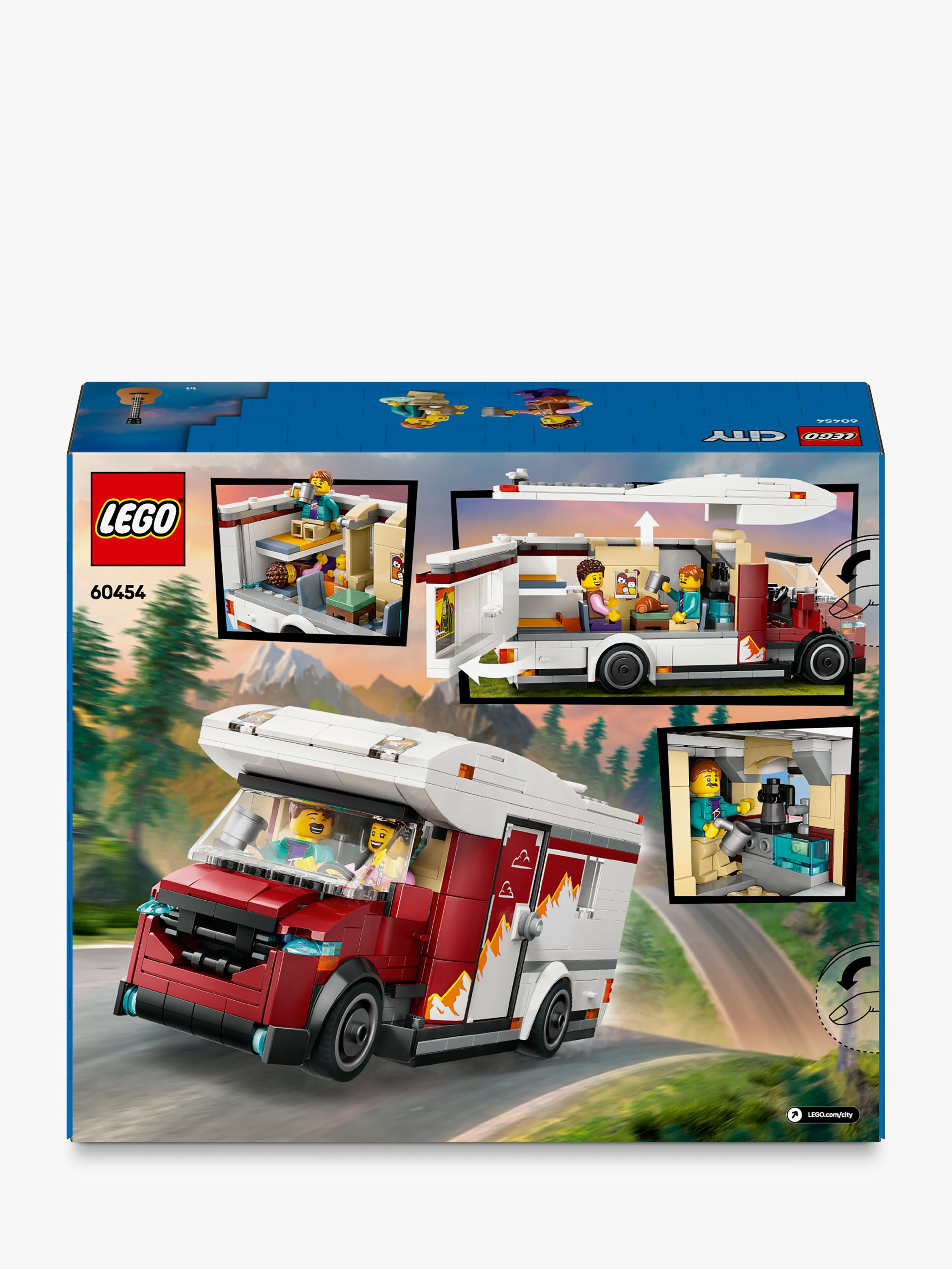 LEGO City Holiday Camper Van construction set 385 pieces, UK version