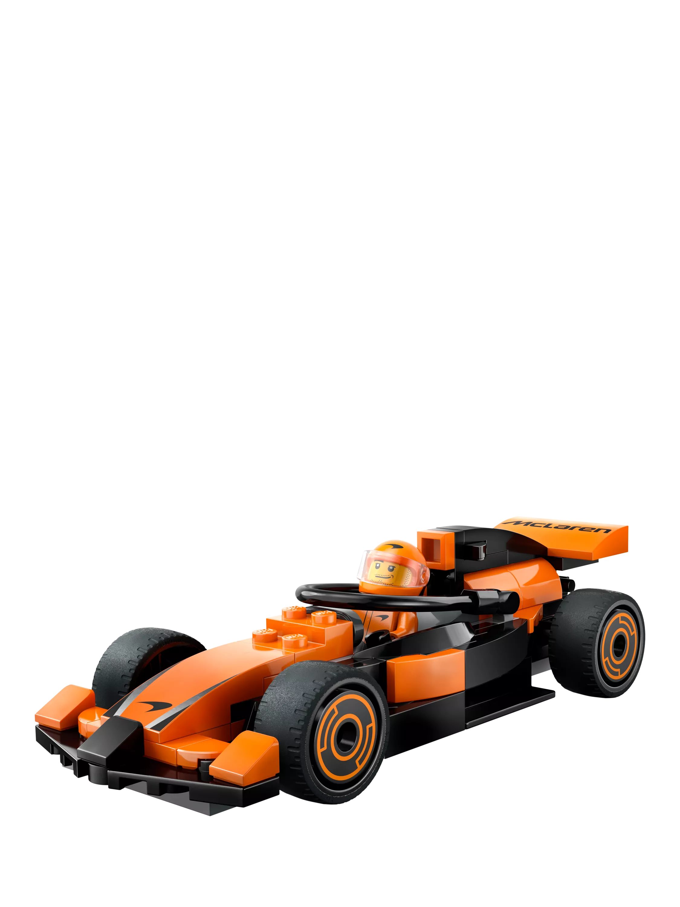 LEGO F1 Driver with McLaren Race Car toy playset, UK version