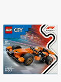 LEGO F1 Driver with McLaren Race Car toy playset, UK version