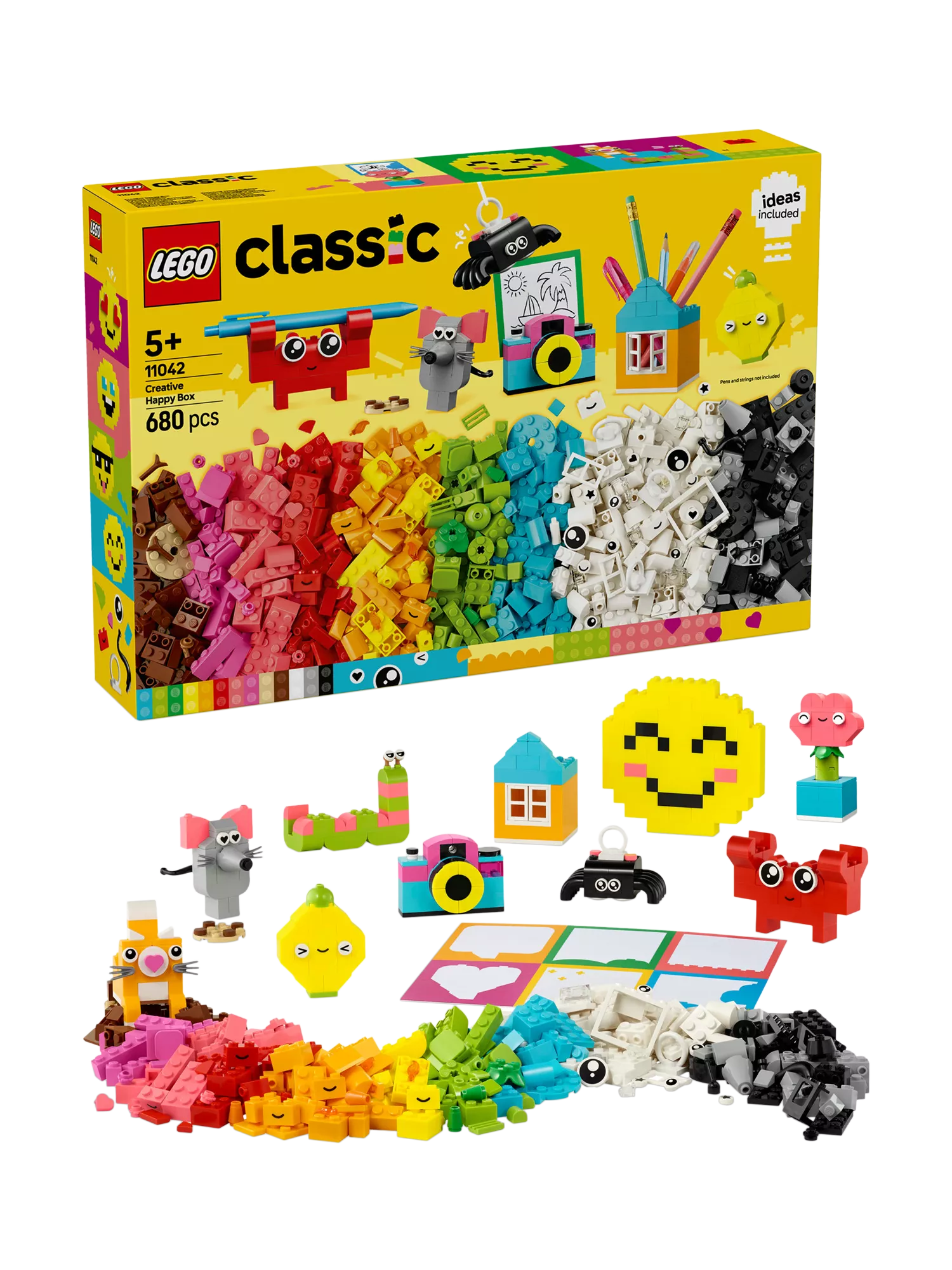 LEGO Creative Happy Box 11042 680 pieces, UK version