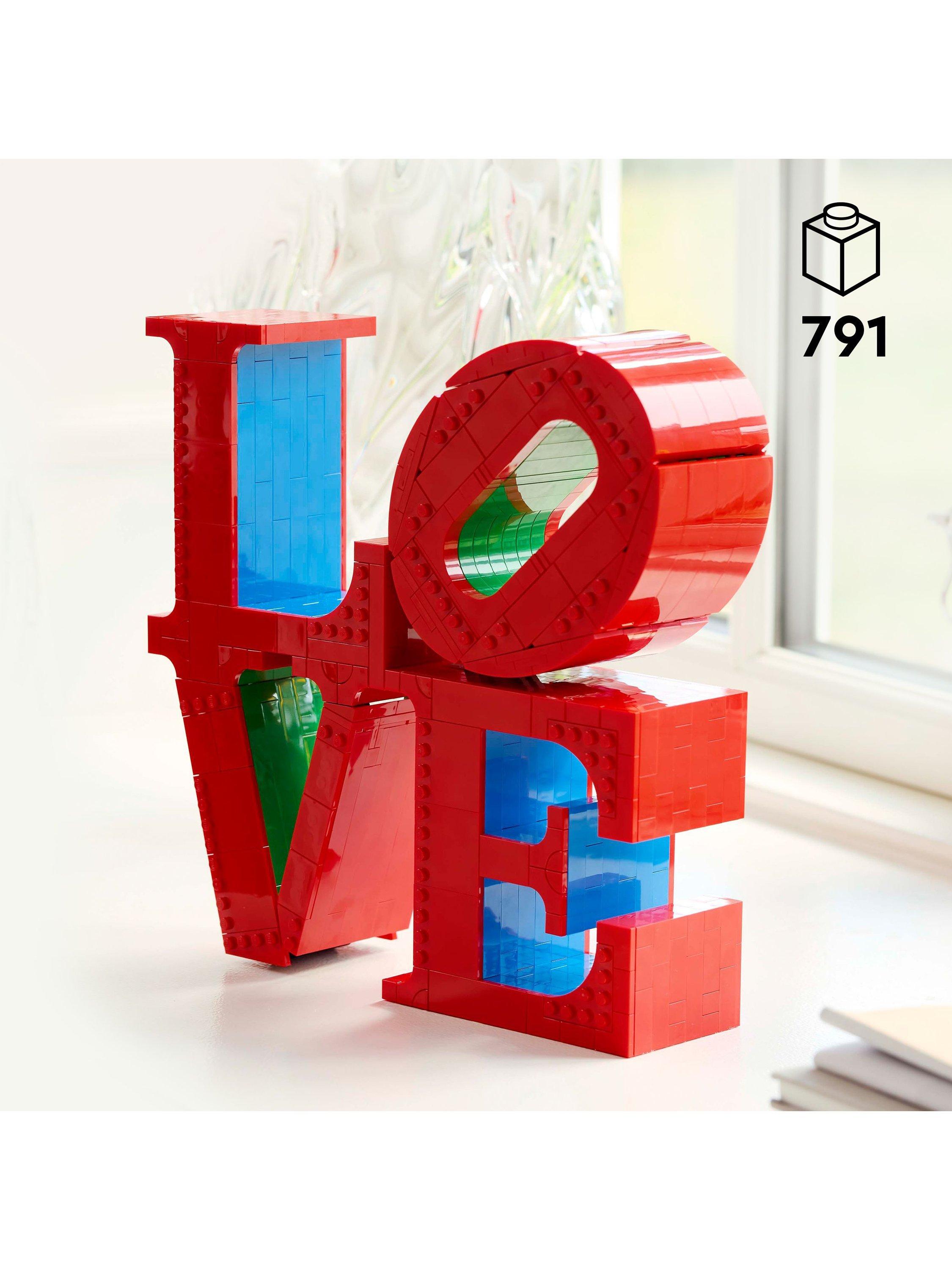 LEGO Art LOVE building set 791 pieces, UK version
