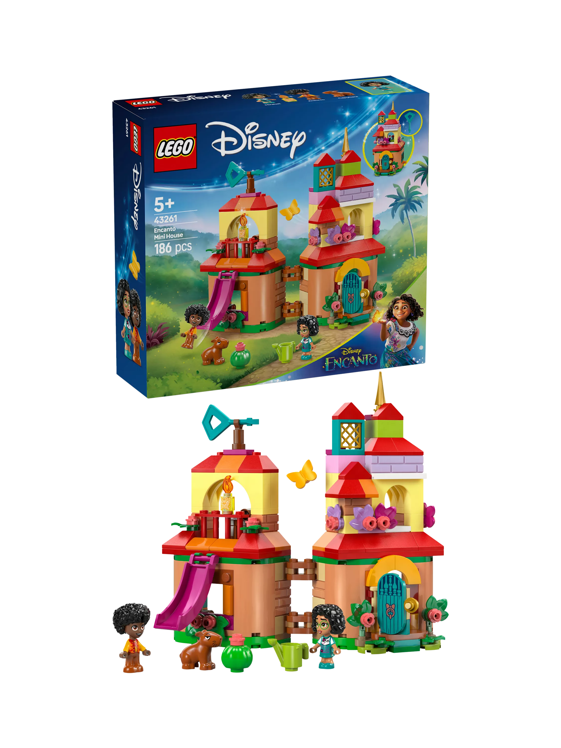 LEGO Disney Encanto Mini House Set Minidolls 43261, UK version