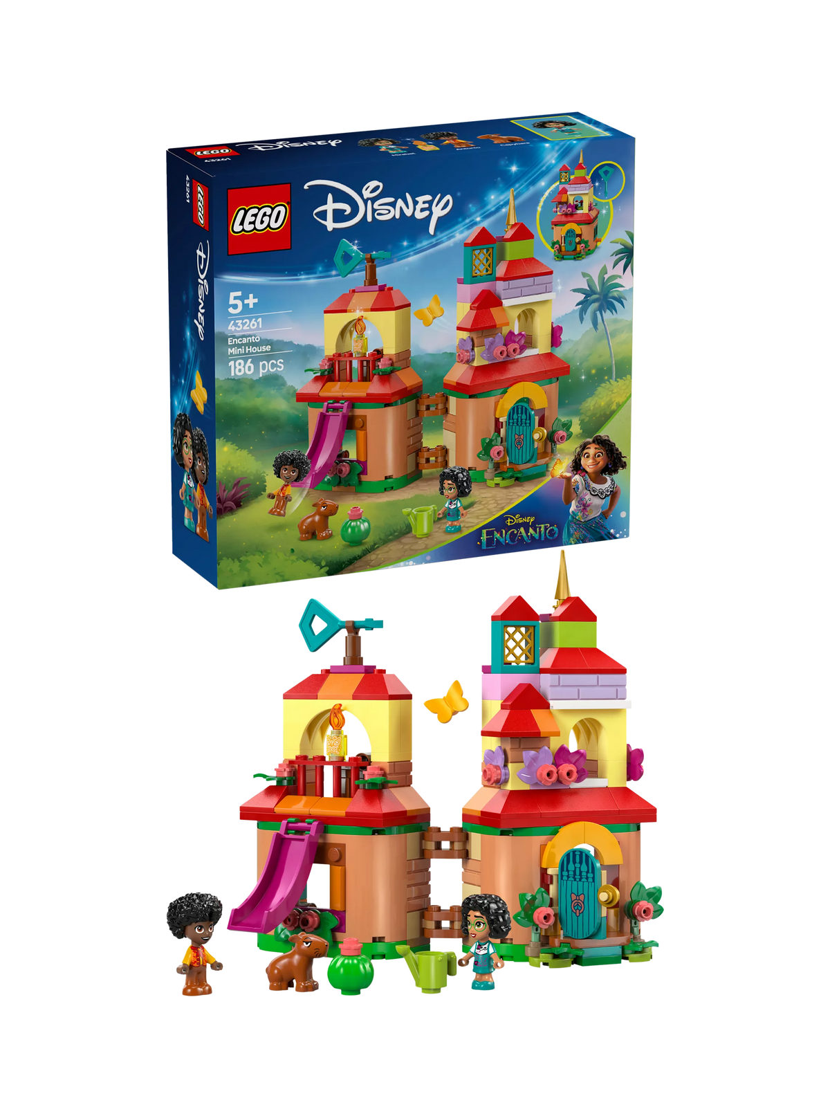 LEGO Disney Encanto Mini House Set Minidolls 43261, UK version