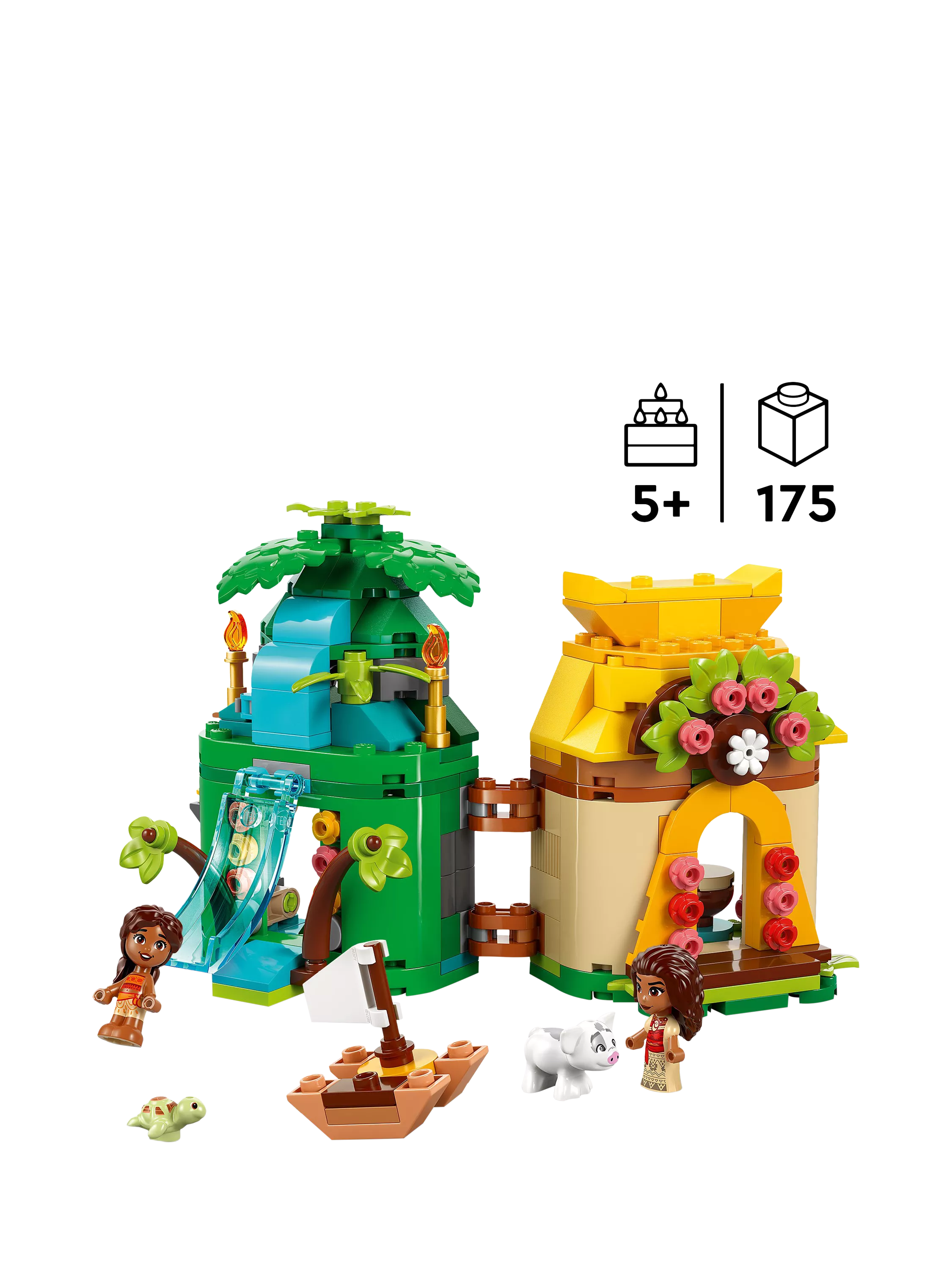 LEGO Disney Princess Moana's Island Fun building toy set, UK version
