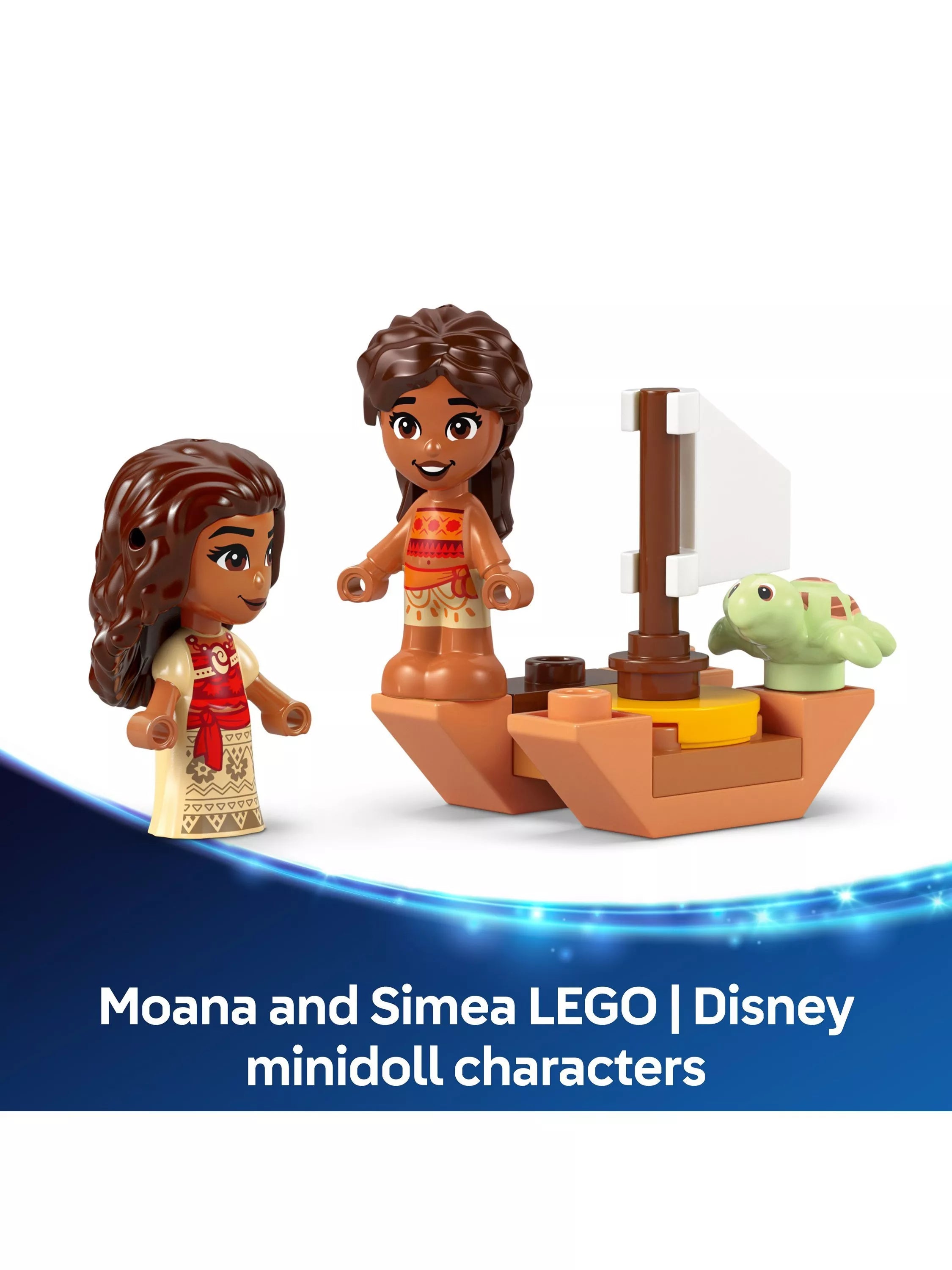 LEGO Disney Princess Moana's Island Fun building toy set, UK version