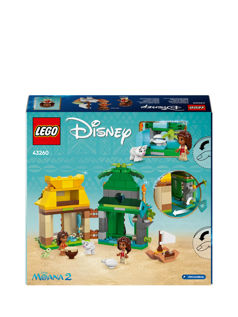 LEGO Disney Princess Moana's Island Fun building toy set, UK version