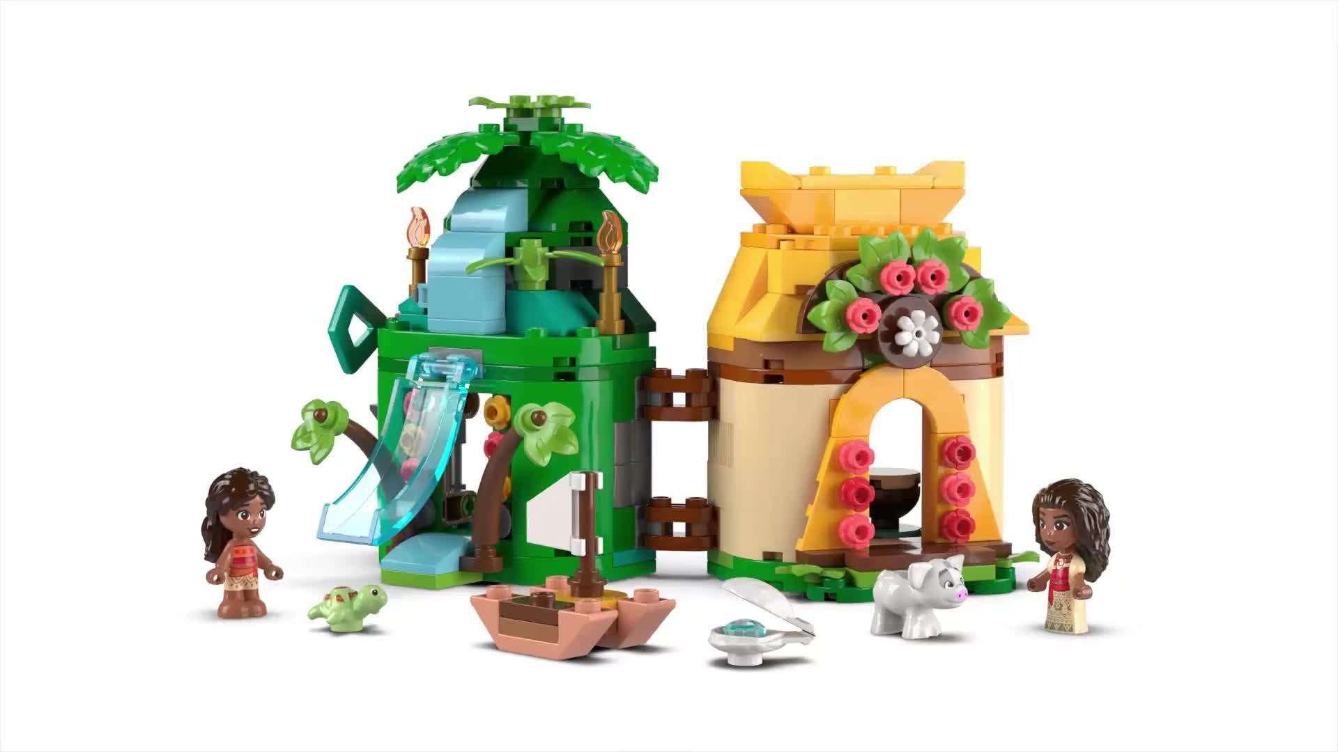LEGO Disney Princess Moana's Island Fun building toy set, UK version