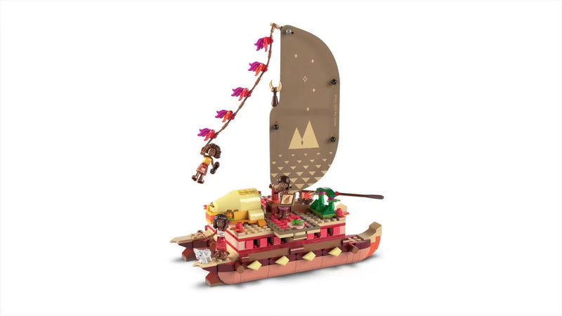 LEGO Disney Princess Moana's Adventure Canoe building set, UK version