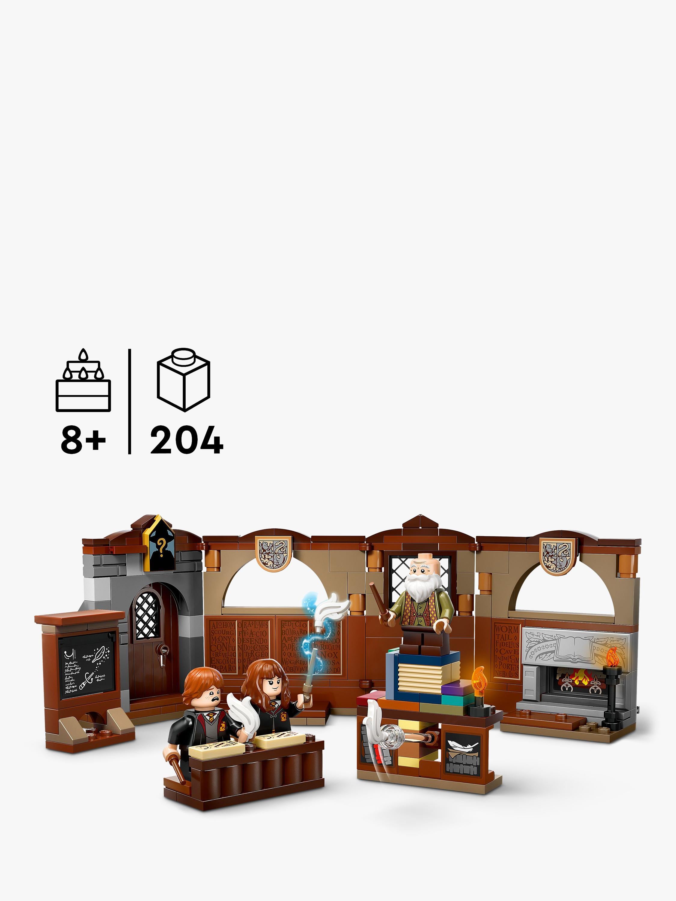 LEGO Harry Potter Hogwarts Castle Charms Class Set building toy, UK version